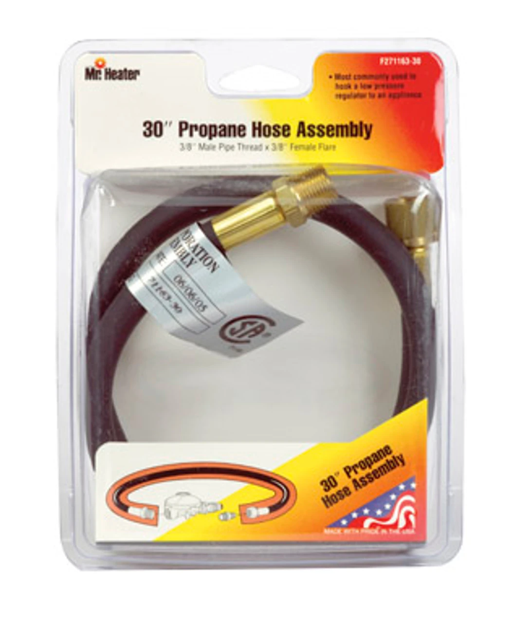 Mr. Heater Propane Hose Assembly F271163 1 Mr. Heater Propane Hose Assembly F271163