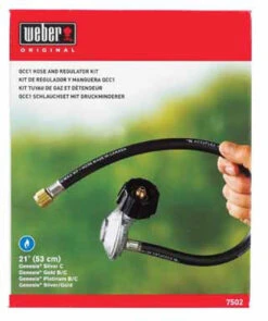 Weber 7502 Hose And Regulator Kit - Summit Silver/Gold/Plat & Genesis Silver/Gold/Plat