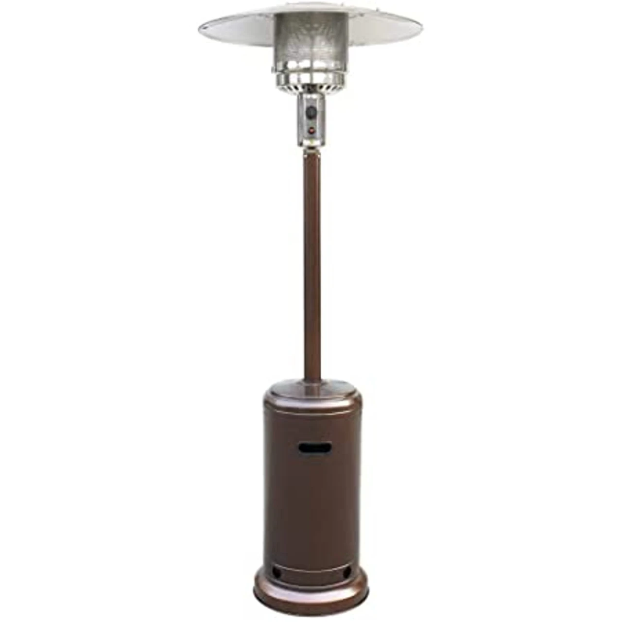 Bronze Steel Freestanding Patio Heater 1 Bronze Steel Freestanding Patio Heater