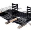 Marsh Allen Hibachi Charcoal Grill Black