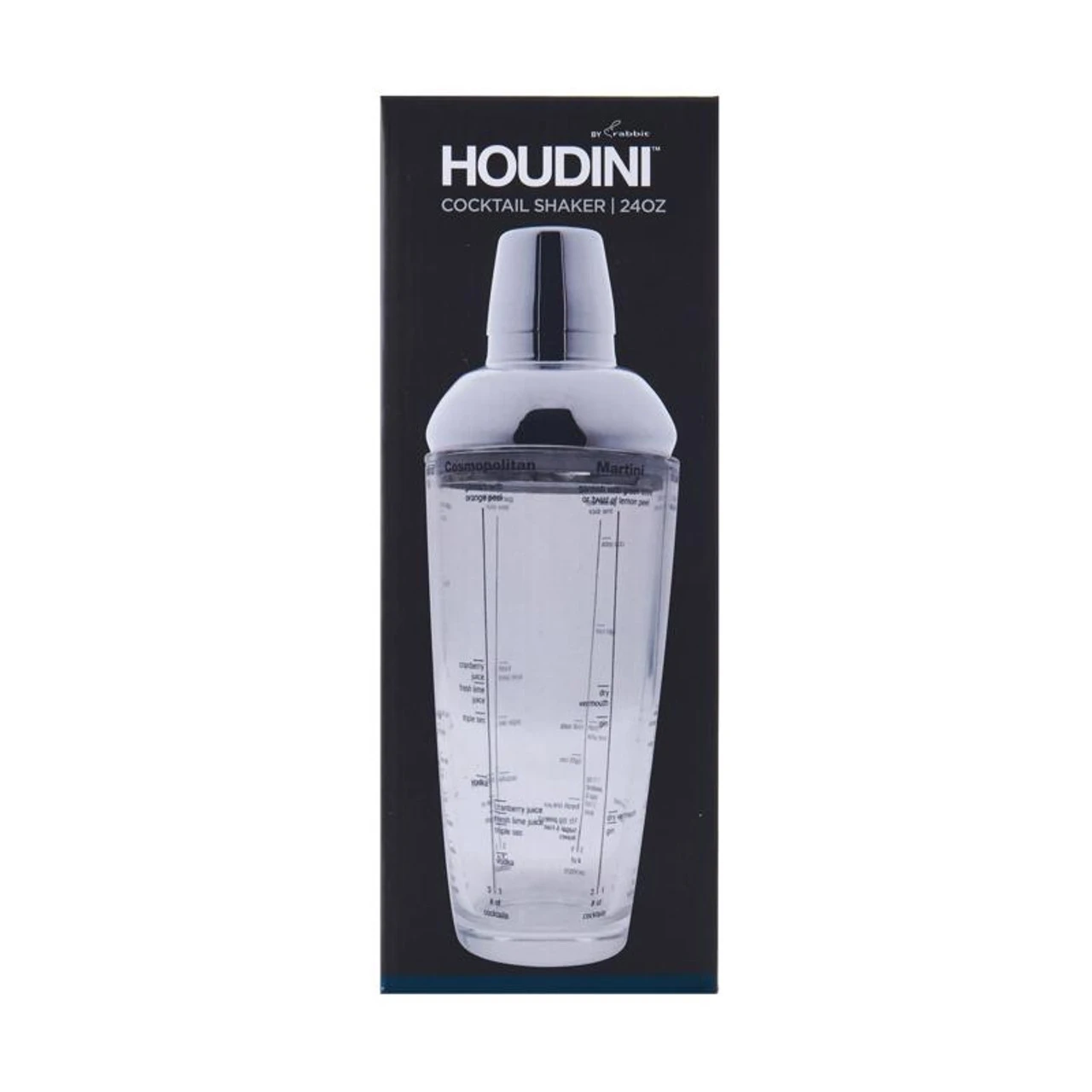 Houdini 24 Oz Stainless Steel Cocktail Shaker 1 Houdini 24 Oz Stainless Steel Cocktail Shaker