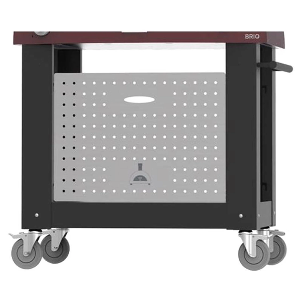 Alfa 24" Grill Cart BF-5MINUTI-NER 2 Alfa 24" Grill Cart BF-5MINUTI-NER - Image 2