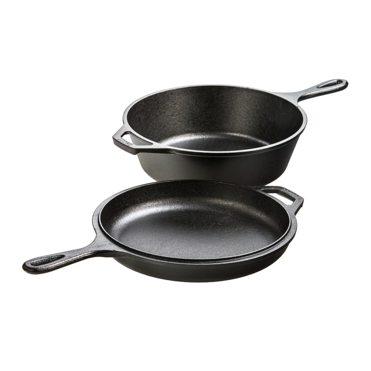 Lodge LCC3 Logic Cast Iron Skillet Set 1 Lodge LCC3 Logic Cast Iron Skillet Set