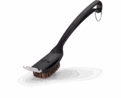 Napoleon 62053 - NATURAL FIBER GRILL BRUSH WITH GRID SCRAPER