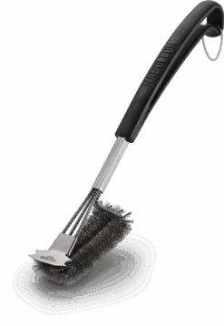 Napoleon 62063 - TRIPLE-ROW GRILL BRUSH With Stainless Steel Bristles