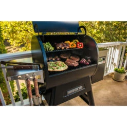 Traeger Ironwood 650 Wood Pellet WiFi Grill Black -Cozy Kitchen Shop 6502 90381.1638848879