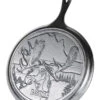 Lodge L9OGWLMO Wildlife Series-Bull Moose Cast Iron Griddle