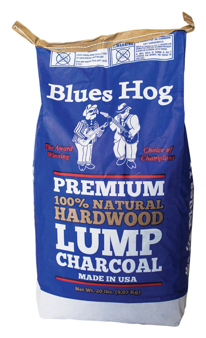 Blues Hog All Natural Hardwood Lump Charcoal 20 Lb 1 Blues Hog All Natural Hardwood Lump Charcoal 20 Lb