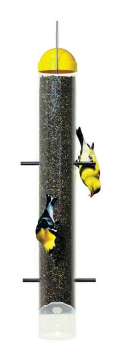 Perky-Pet Finch 2 Lb Plastic Bird Feeder 6 Ports