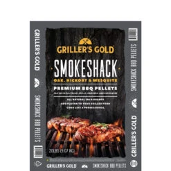Griller's Gold All Natural Smokeshack BBQ Wood Pellet 20 Lb