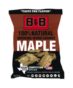 B&B Charcoal Maple Wood Smoking Chunks