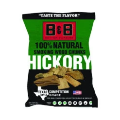 B&B Charcoal All Natural Hickory Wood Smoking Chunks