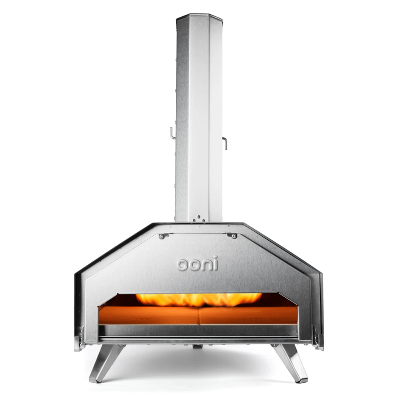 Ooni Pro 16 In. Charcoal/Wood Pellet Outdoor Pizza Oven Silver 3 Ooni Pro 16 In. Charcoal/Wood Pellet Outdoor Pizza Oven Silver - Image 3