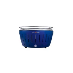 Grill Time 16 In. Tailgater GTX Charcoal Grill Blue