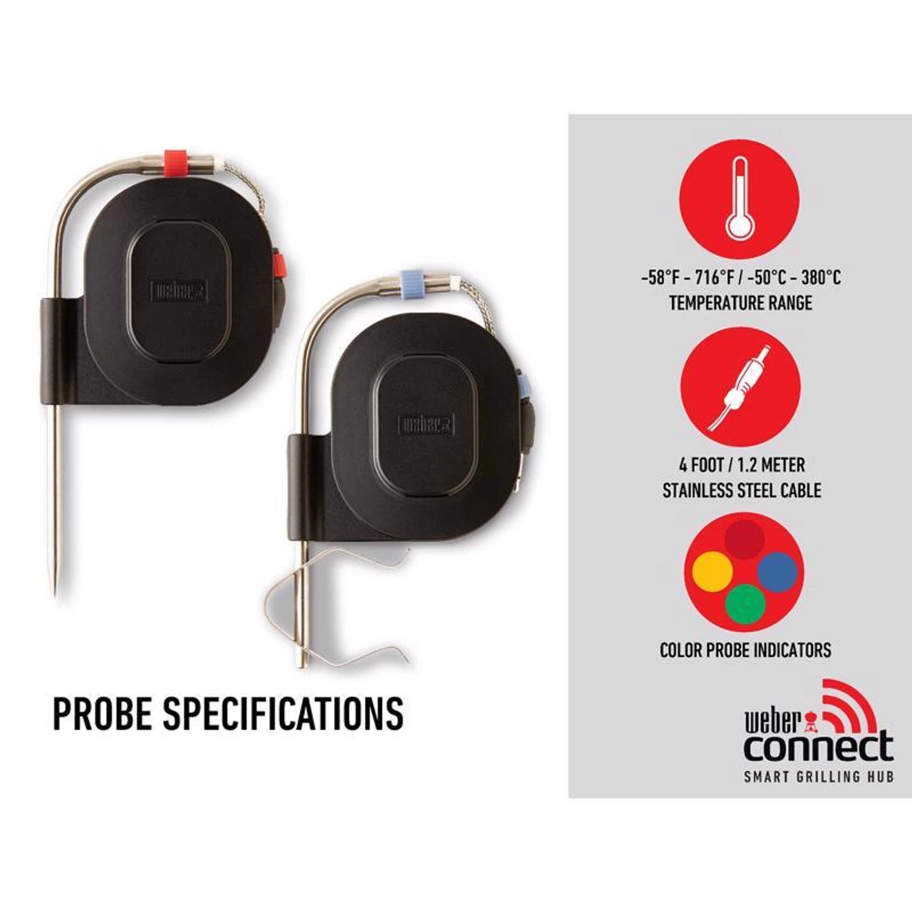 Weber 3201 Connect Digital WiFi Enabled Thermometer 7 Weber 3201 Connect Digital WiFi Enabled Thermometer - Image 7
