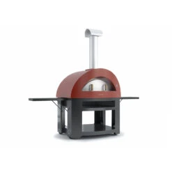 Alfa Outdoor Pizza Oven Allegro With Base Red