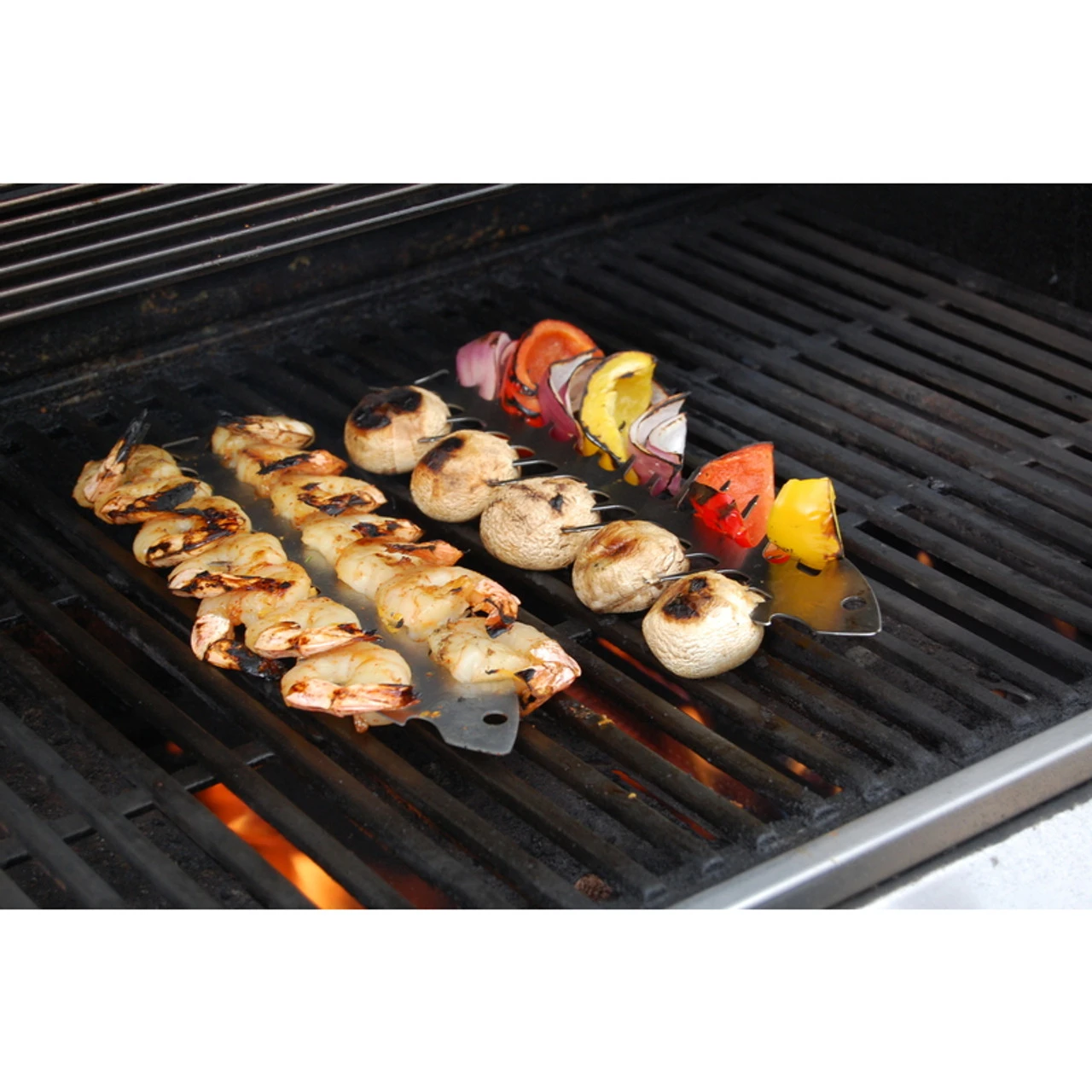 Proud Grill Slide & Serve BBQ Skewers 2 Proud Grill Slide & Serve BBQ Skewers - Image 2