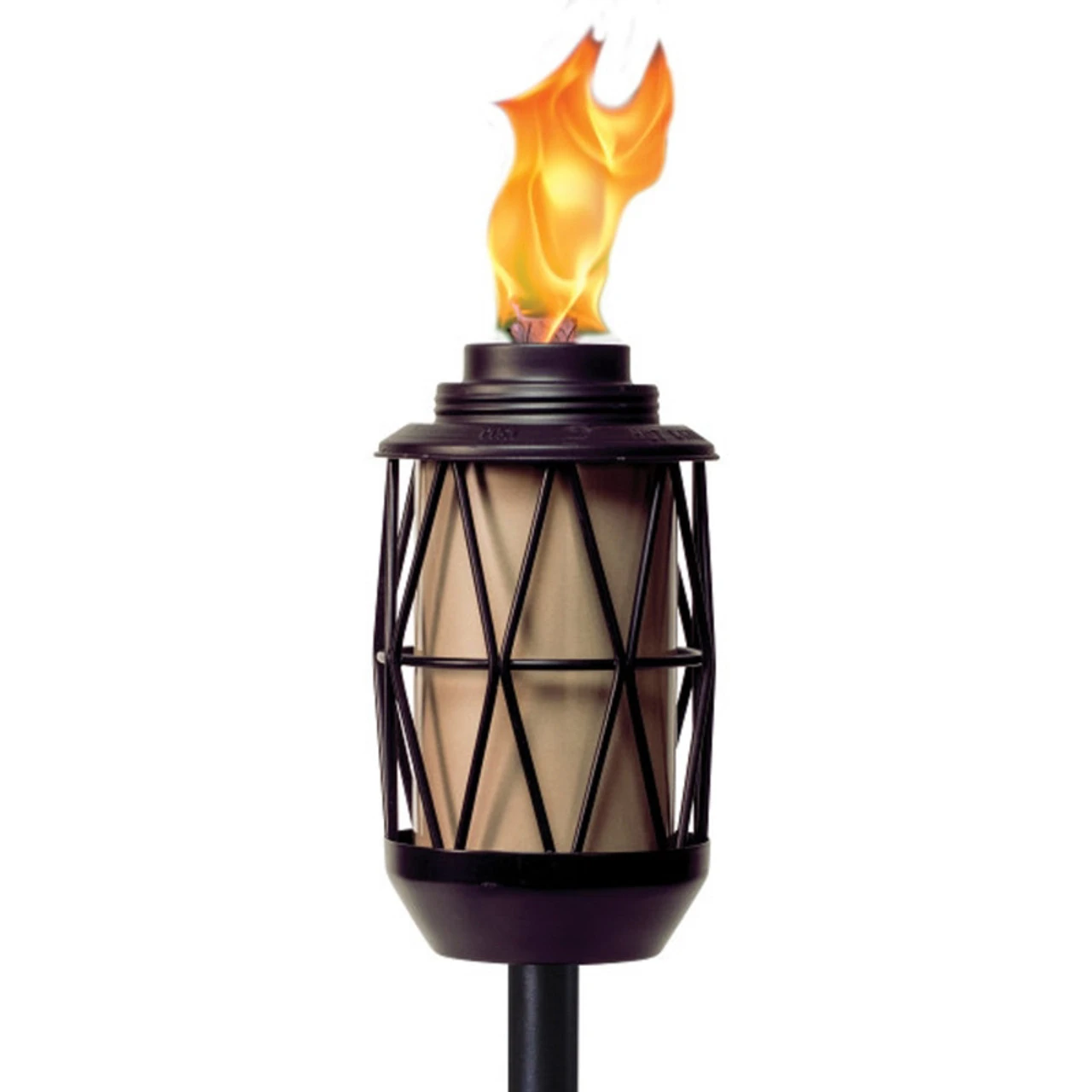 Tiki BiteFighter Black Metal 64.25 In. Garden Torch 1 Pc 1 Tiki BiteFighter Black Metal 64.25 In. Garden Torch 1 Pc