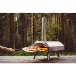 Ooni Karu 12 In. Charcoal Outdoor Pizza Oven Silver -Cozy Kitchen Shop 8039744 A V4.eps High 57189.1638849586