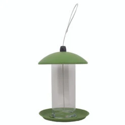Perky-Pet Wild Bird 1.85 Lb Metal/Plastic Tube Bird Feeder