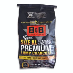B&B Charcoal Texas XL Premium All Natural Championship Blend Lump Charcoal
