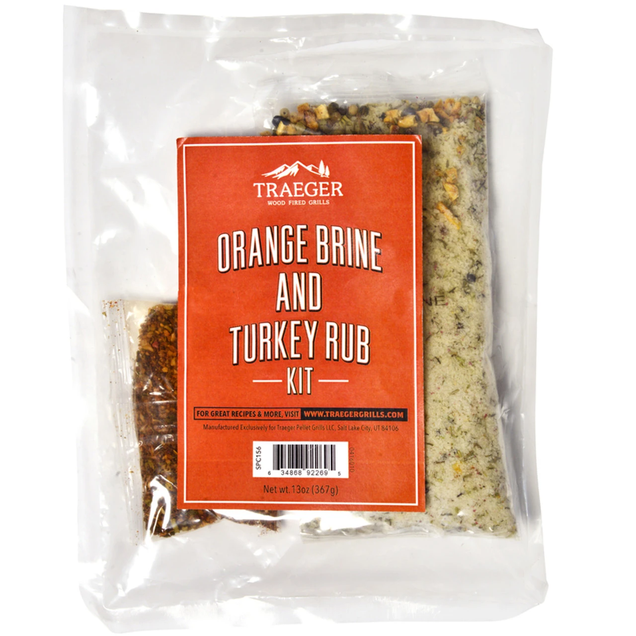 Traeger Orange Brine And Turkey Rub Kit 13 Oz 1 Traeger Orange Brine And Turkey Rub Kit 13 Oz