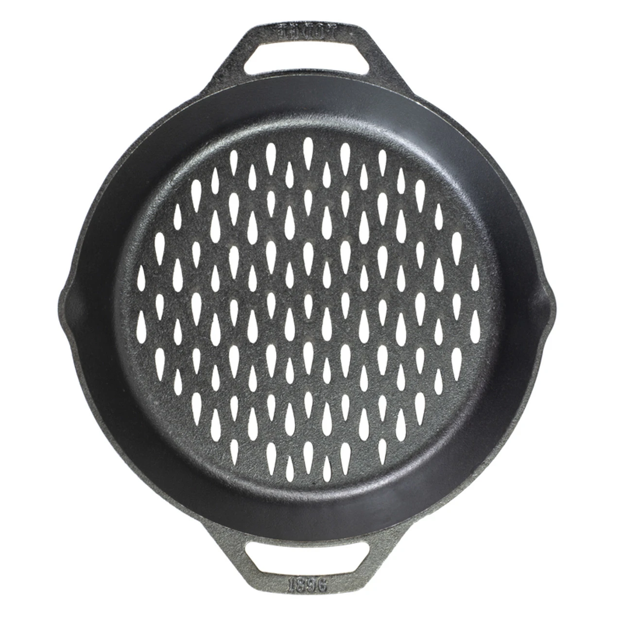 Lodge L10GBL Cast Iron Grill Basket 1 Lodge L10GBL Cast Iron Grill Basket