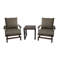 Pineridge 3 Pc Rocking Chat Set