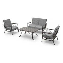 Sienna 4 Pc Deep Seating Chair Set