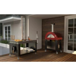 Alfa Ovens Brio Outdoor Pizza Oven Antique Red FXBRIO-GROA-U -Cozy Kitchen Shop 8068700 A V6.eps High 57227.1649300748