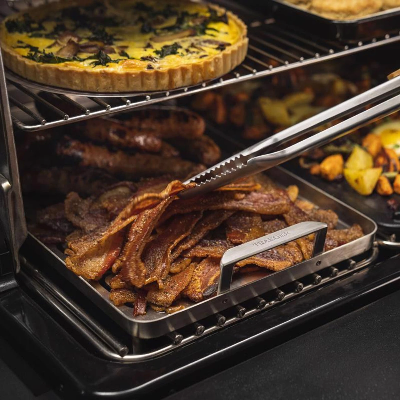 Traeger BAC610 ModiFIRE Stainless Steel Grill Top Searing Griddle 1 Traeger BAC610 ModiFIRE Stainless Steel Grill Top Searing Griddle