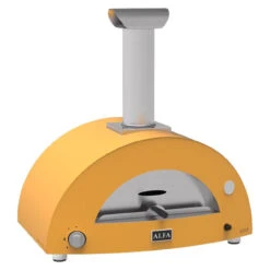 Alfa Ovens Brio 39 In. Propane Gas Pizza Oven Fire Yellow FXBRIO-GGIA-U