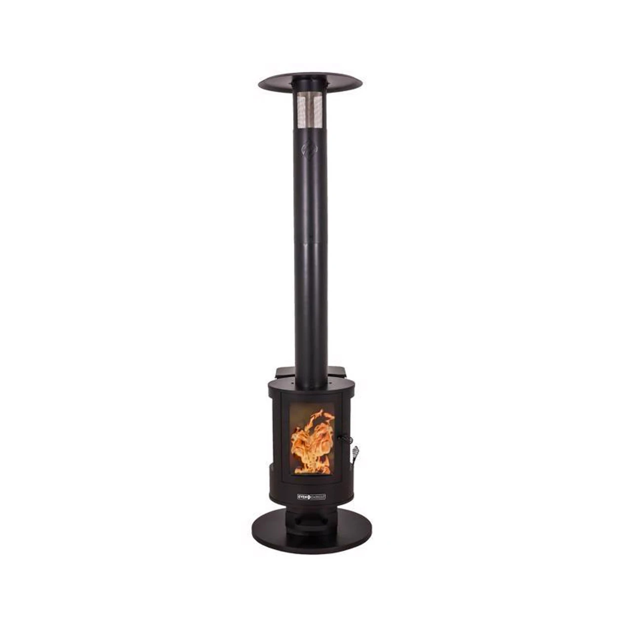Even Embers Wood Pellet Stainless Steel Freestanding Patio Heater 1 Even Embers Wood Pellet Stainless Steel Freestanding Patio Heater