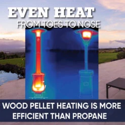 Even Embers Wood Pellet Stainless Steel Freestanding Patio Heater 5 Even Embers Wood Pellet Stainless Steel Freestanding Patio Heater -Cozy Kitchen Shop 8078738 A V4.eps High 25126.1663113759