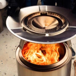 Solo Stove Yukon Stainless Steel Heat Deflector -Cozy Kitchen Shop 8078765 A V3.eps High 38122.1668657328