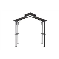 Living Accents Steel Pyramid Grill Gazebo