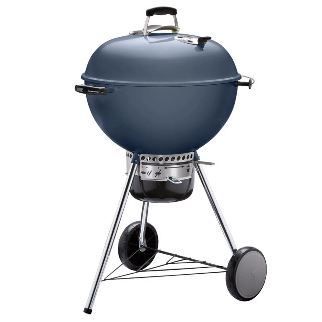Weber 22 In. Master-Touch Charcoal Grill Slate Blue 1 Weber 22 In. Master-Touch Charcoal Grill Slate Blue