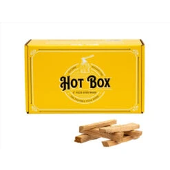 Hot Box Cooking Wood All Natural Oak Mini Logs 350 Cu In