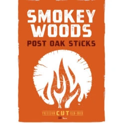 Smokey Woods All Natural Post Oak Cooking Logs 1 Cu Ft