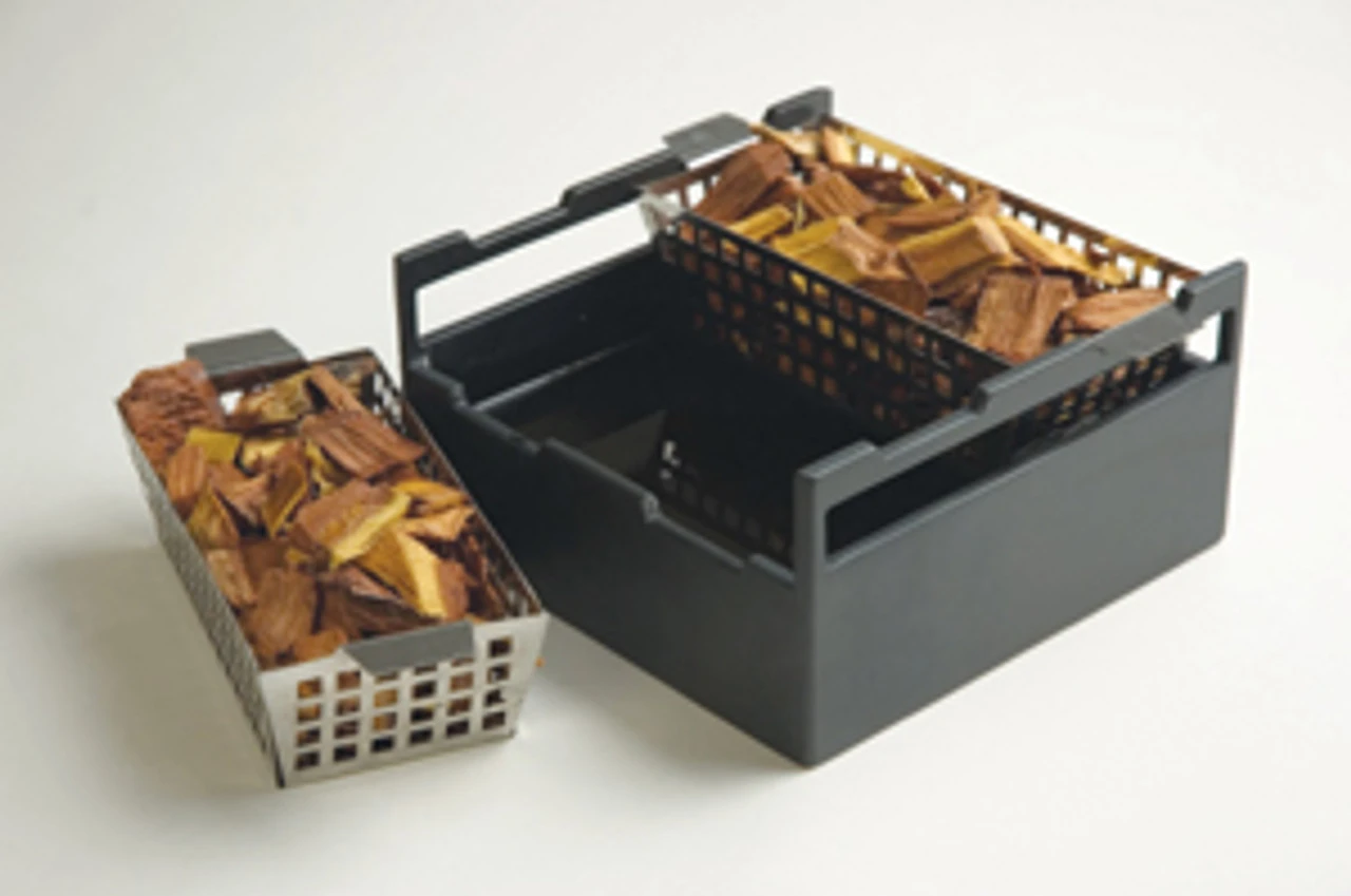 Steven Raichlen Wood Chip Double Soaker Set SR8023 1 Steven Raichlen Wood Chip Double Soaker Set SR8023