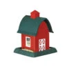North States Barn Wild Bird 1 Lb Plastic Hopper Bird Feeder 4 Ports