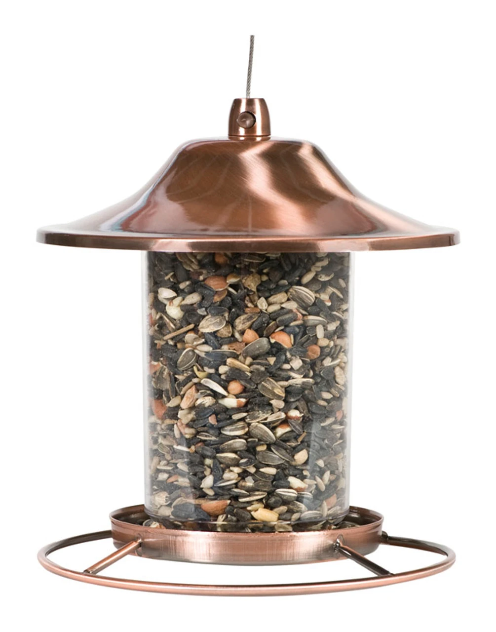 Perky-Pet Wild Bird 2 Lb Metal/Plastic Panorama Bird Feeder 1 Ports 1 Perky-Pet Wild Bird 2 Lb Metal/Plastic Panorama Bird Feeder 1 Ports