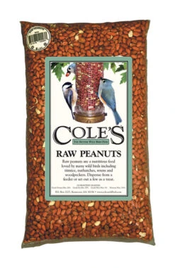 Cole's Assorted Species Raw Peanuts Wild Bird Food 5 Lb