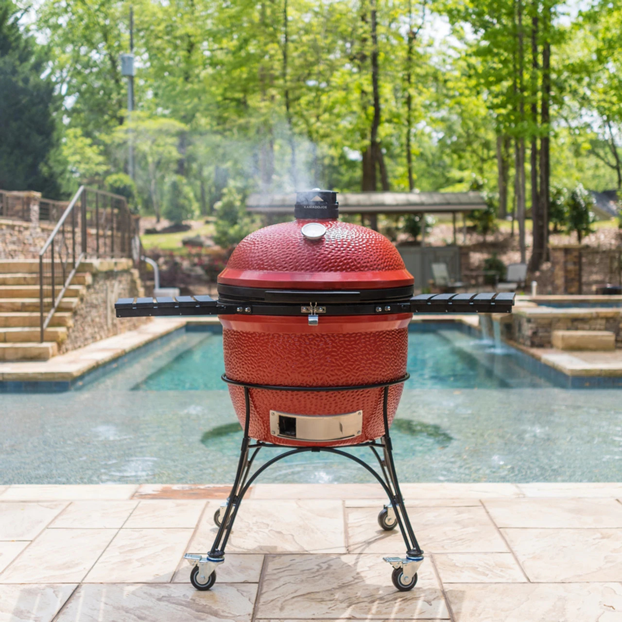 Kamado Joe 24 In. Big Joe II Charcoal Kamado Grill And Smoker 2 Kamado Joe 24 In. Big Joe II Charcoal Kamado Grill And Smoker - Image 2