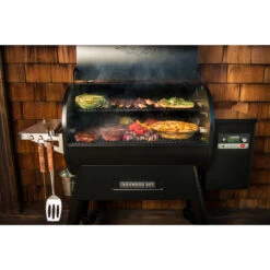 Traeger Ironwood 885 Wood Pellet WiFi Grill Black 5 Traeger Ironwood 885 Wood Pellet WiFi Grill Black -Cozy Kitchen Shop 8851 17368.1638848877