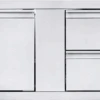 Napoleon BI-4216-1D2DR - 42" X 16" SINGLE DOOR & DOUBLE DRAWER COMBO