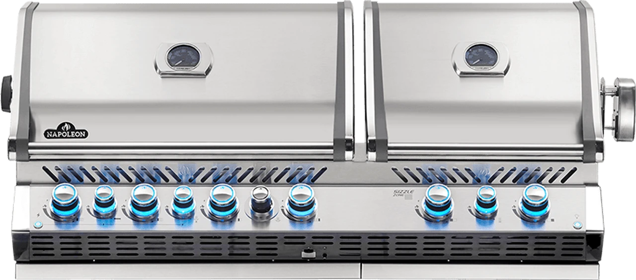 Napoleon BUILT-IN PRESTIGE PRO™ 825 Infrared Bottom & Rear Burners 1 Napoleon BUILT-IN PRESTIGE PRO™ 825 Infrared Bottom & Rear Burners