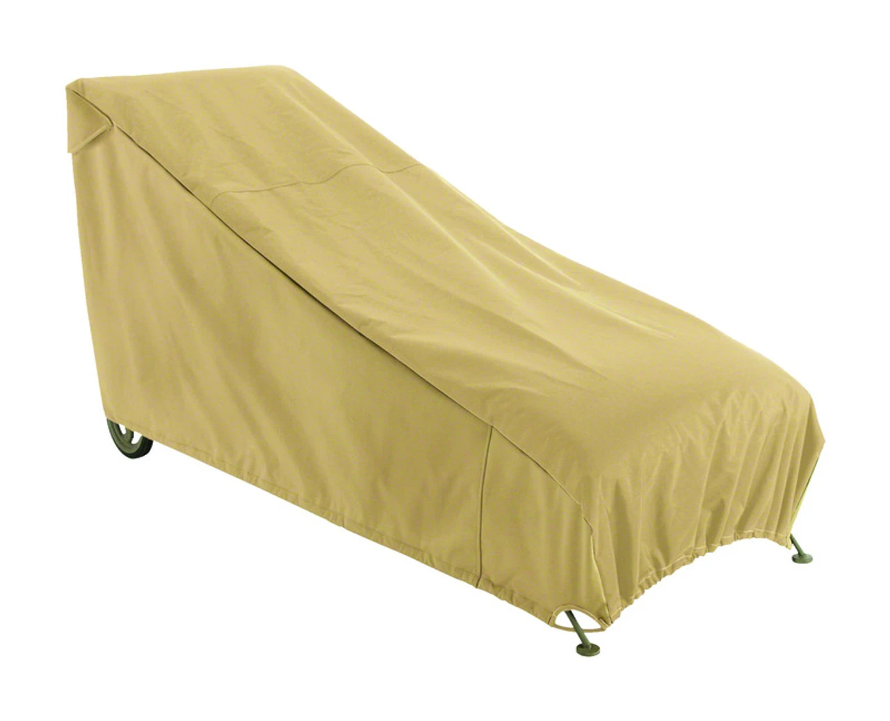 Classic Accessories Brown Polyester Chaise Lounge Cover 1 Classic Accessories Brown Polyester Chaise Lounge Cover