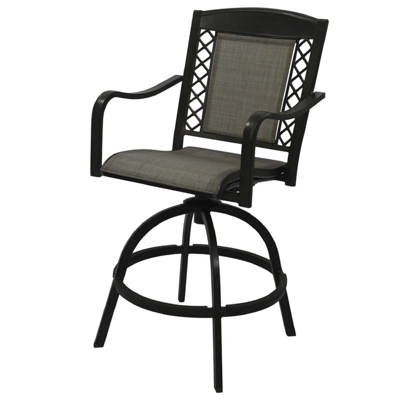 Living Accents Hailey 5 Pc Brown Aluminum Bar Height Set 2 Living Accents Hailey 5 Pc Brown Aluminum Bar Height Set - Image 2