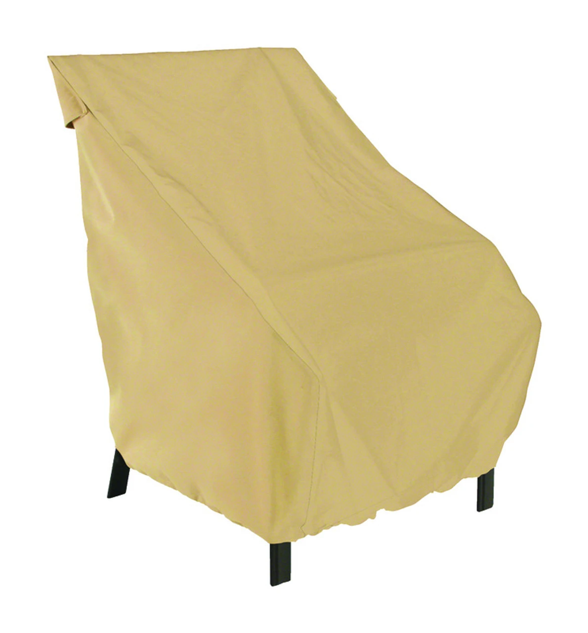 Classic Accessories Brown Polyester High Back Chair Cover 1 Classic Accessories Brown Polyester High Back Chair Cover
